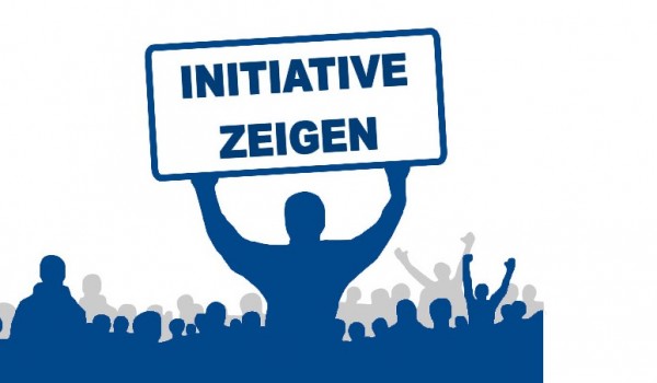 Initiative zeigen!